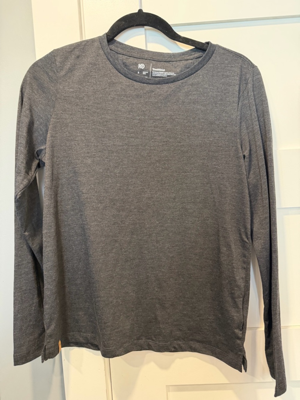tentree Long Sleeve Tee - Charcoal Gray